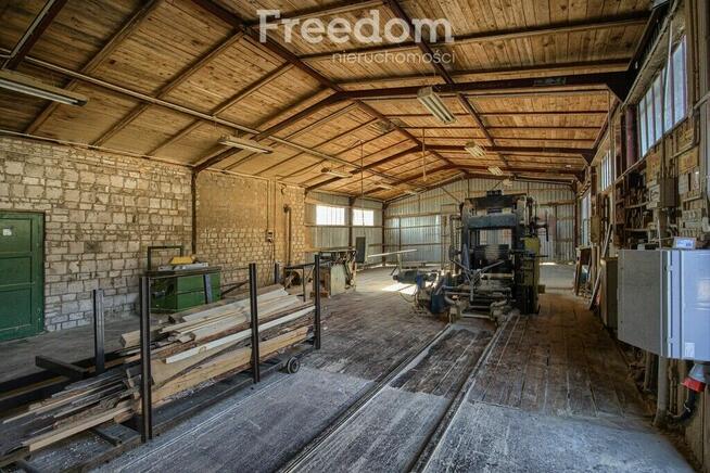 Tartak stolarnia suszarnia dom, Łopienie-Szelągi