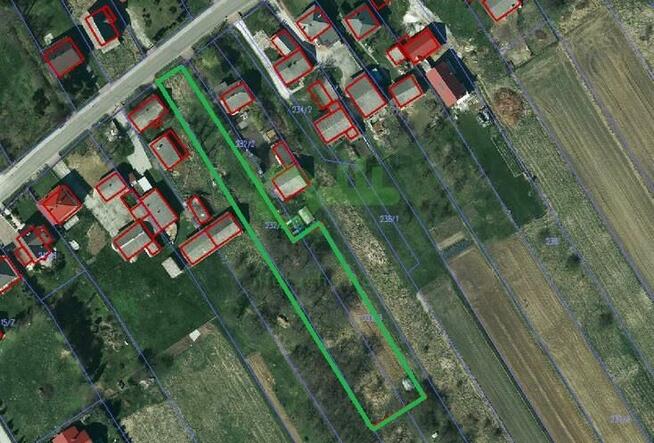 Działka budowlana Czajowice gm. Wielka Wieś, Łokietka