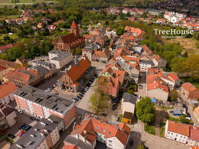 Kompleks działek inwestycyjnych w centrum Ornety