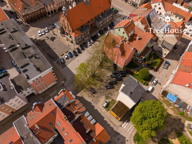 Kompleks działek inwestycyjnych w centrum Ornety