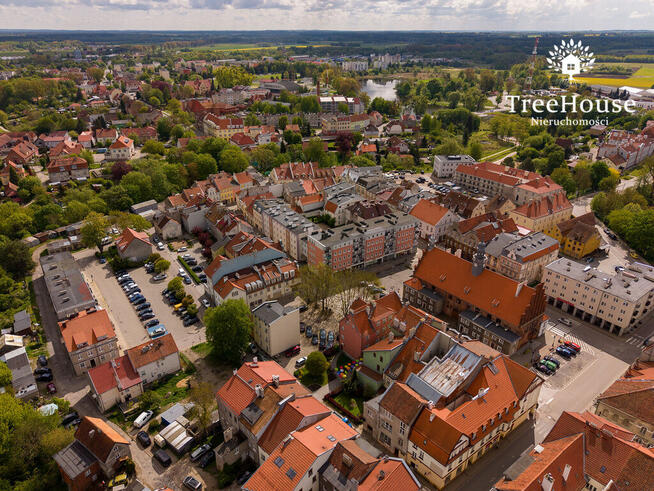 Kompleks działek inwestycyjnych w centrum Ornety