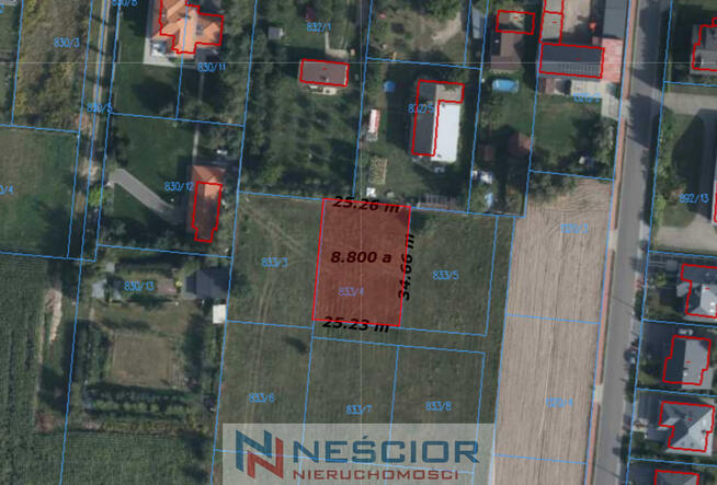 Sprzedam działkę w Stoku Lackim-Folwark