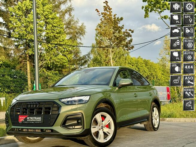 Audi Q5 Sportback 2.0 TDI / 204KM QUATTRO  LED VIRTUAL Automat Kamera Półskóra Ambient