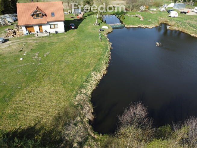 Zielin, Dom nad stawem, duża piękna działka 1,16ha