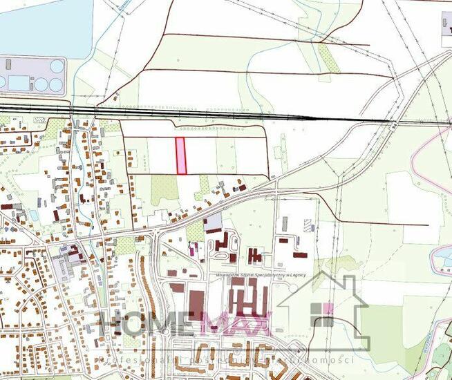 Działka usługowa Legnica