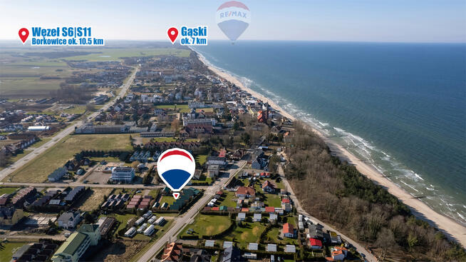 Gotowy biznes: 150 m od morza – Sarbinowo!