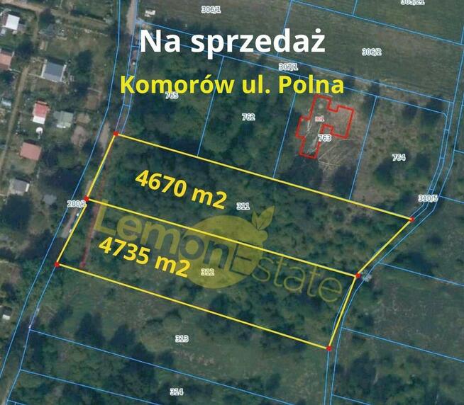 Na Sprzedaż: Dwie wyjątkowe działki budowlane w Komorowie