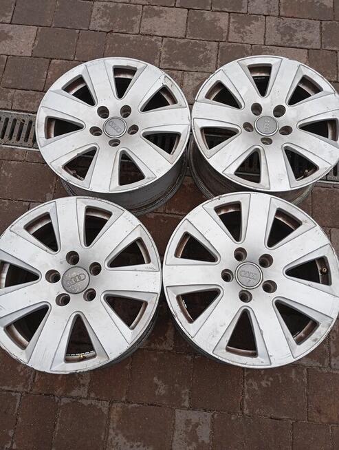 Alufelgi 16ki 5x112 orginalne do Audi--tanio