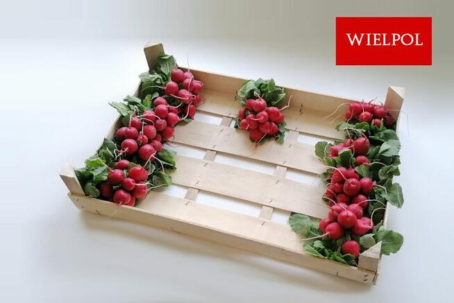 Skrzynki drewniane na rzodkiewki / Łuszczki do rzodkiewki