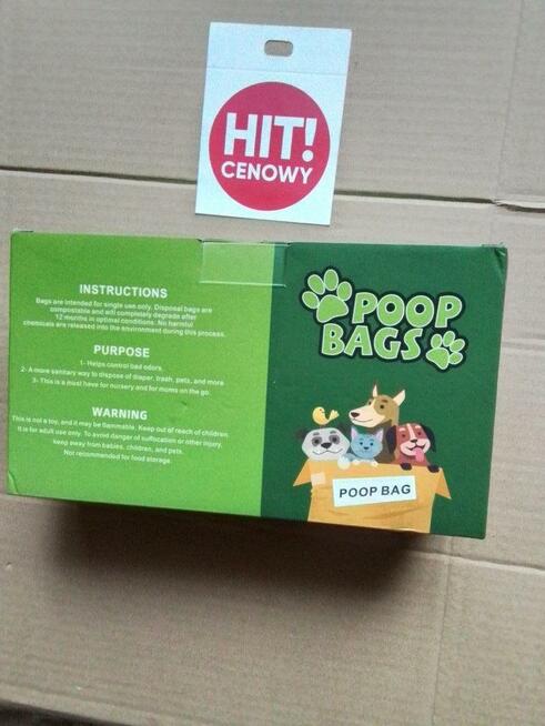 Woreczki na psie nieczystości*GLOBANI-POOP BAGS*