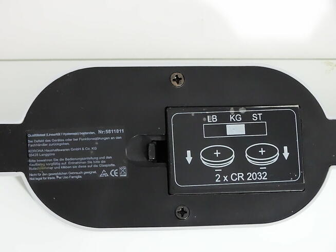 Korona szklana waga osobowa solidna i stabilna konstrukcja c