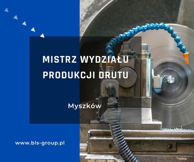 Mistrz Wydziału Produkcji Drutu - Myszków