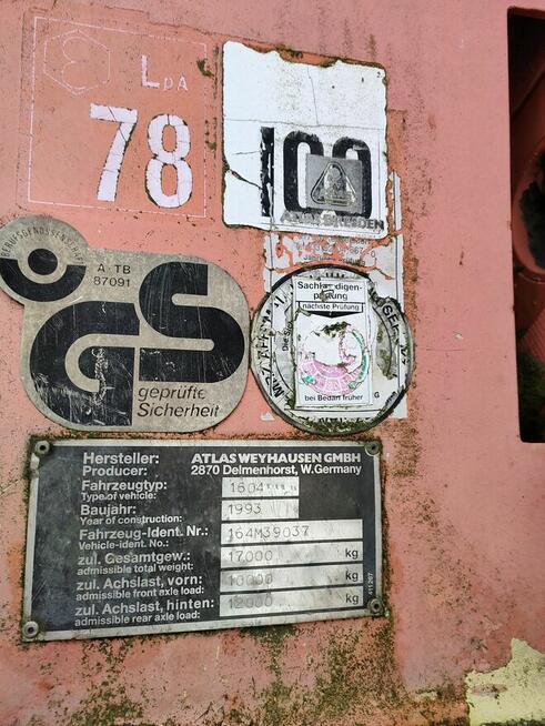 Sprzedam koparkę kołową Atlas