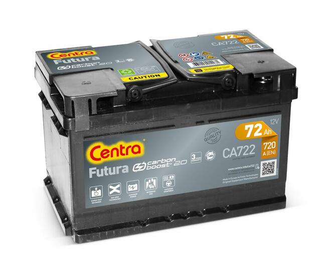 Akumulator Centra Futura 12V / 72Ah / 720A