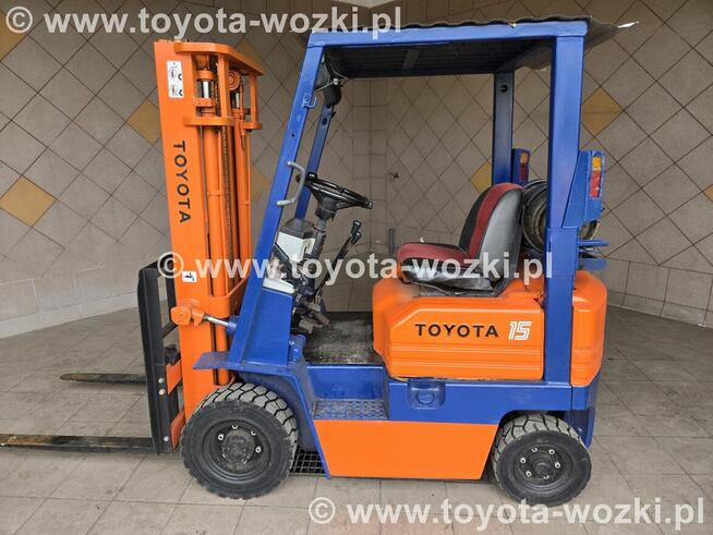Wózek Widłowy TOYOTA 5FG15 , stan bardzo dobry 5FGF15