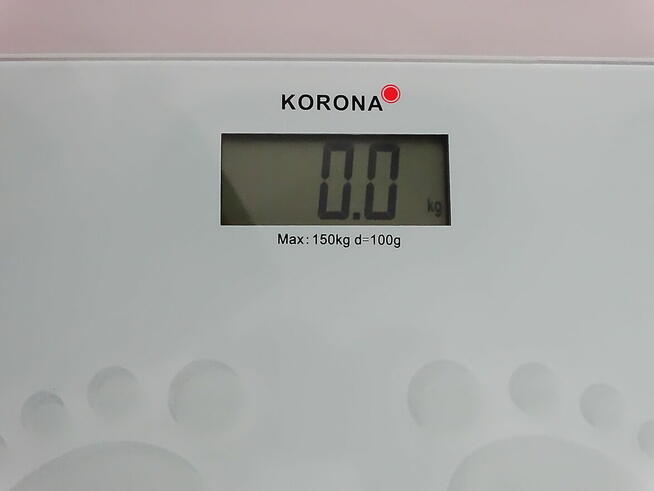 Korona szklana waga osobowa solidna i stabilna konstrukcja c