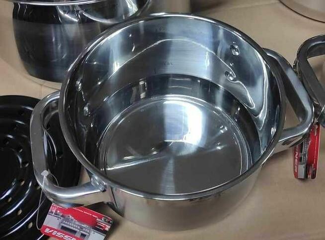 Garnki komplet Vissner Swiss 9 el