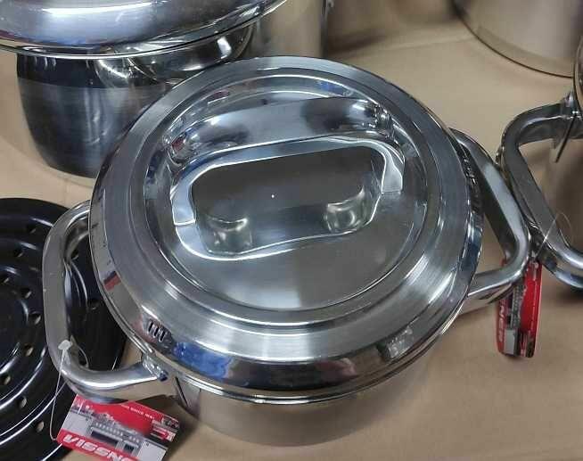 Garnki komplet Vissner Swiss 9 el