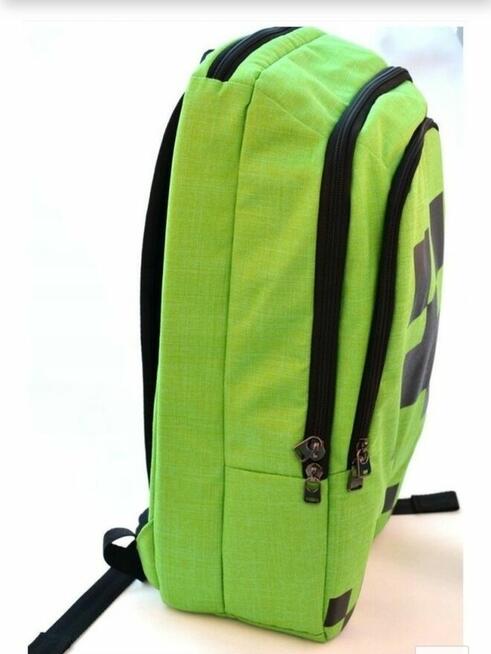 MINECRAFT PLECAK SZKOLNY CREEPER ZIELONY