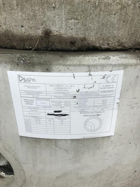 Sprzedam studnie, stożki betonowe i kręgi