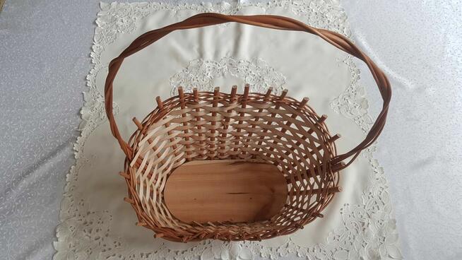 Kosz prezentowy- pusty, na imieniny, śluby, okazje - 8 szt.