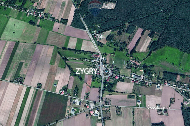Zaciszna działka 3209 m² wśród natury