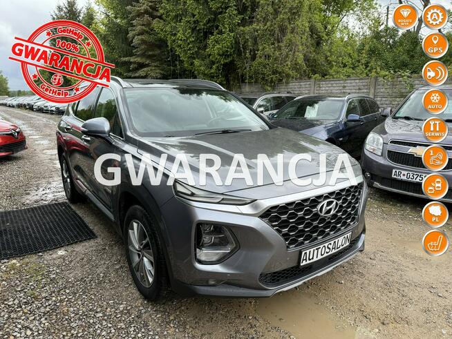 Hyundai Santa Fe 2.4i*187PS*Skóra*Panorama*Infinity*Navi*LED*Alu*Asystent*Full*Ideał