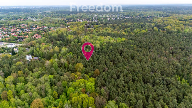 Działka 2100 m² w lesie – Jazgarzew