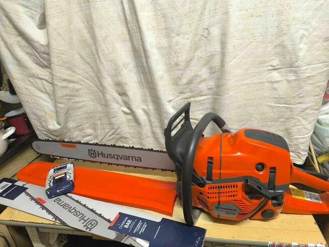 Nowa największa pilarka HUSQVARNA 592XP piła 7,6KM 70cm