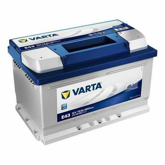 Akumulator VARTA Blue Dynamic E43 72Ah 680A | Super Cena