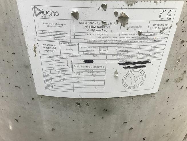 Sprzedam studnie, stożki betonowe i kręgi