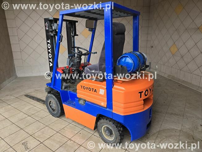 Wózek Widłowy TOYOTA 5FG18 , Wózki Widłowe TOYOTA 5FGF18 wid