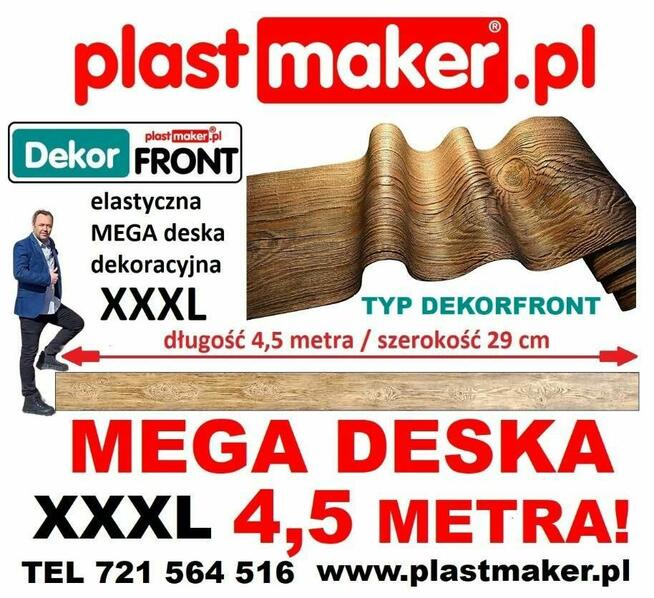 NOWOŚĆ - Elastyczna luksusowa elastyczna deska