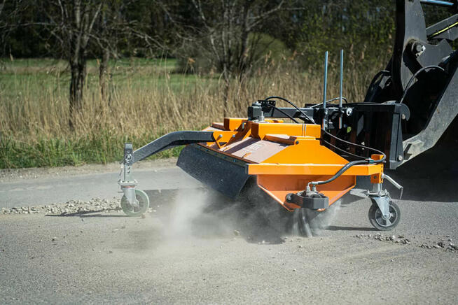 Odmiatarka 1,20 m - 2,30 m wózek widłowy ładowarka ciągnik