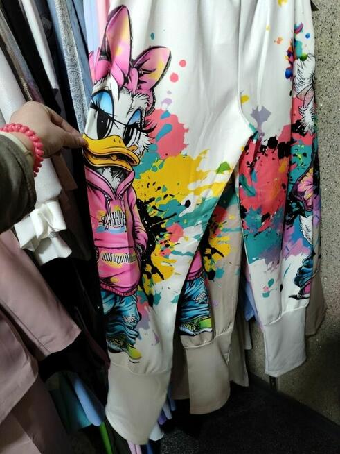 Nowość! Spodnie Daisy graffiti