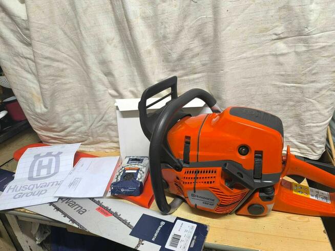 Nowa największa pilarka HUSQVARNA 592XP piła 7,6KM 70cm