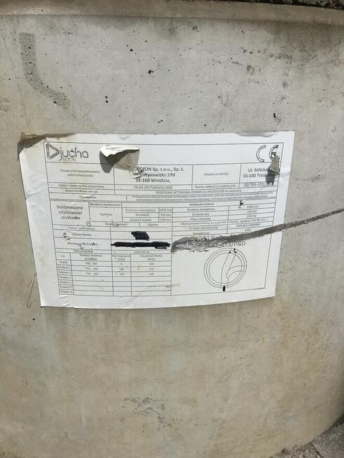 Sprzedam studnie, stożki betonowe i kręgi