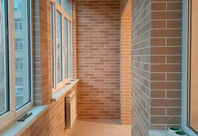 materiał AMK na elewację, imitacja cegły