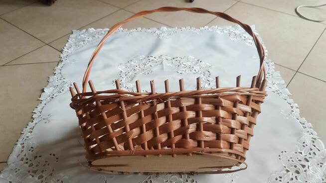 Kosz prezentowy- pusty, na imieniny, śluby, okazje - 8 szt.