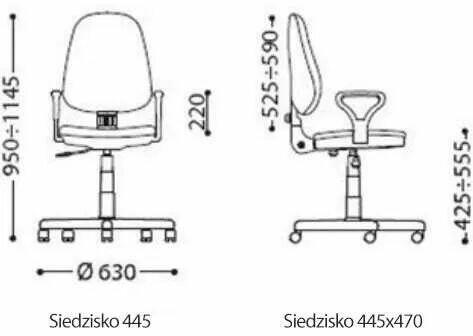 Fotel biurowy czarny fotele biurowe Nowy Styl Bravo