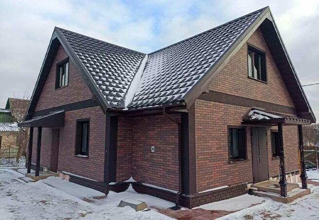 materiał AMK na elewację, imitacja cegły