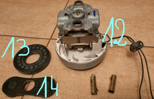 Zelmer Syrius ZVC415SP/03 600W / - CZĘŚCI !!!