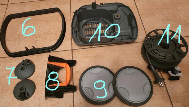 Zelmer Syrius ZVC415SP/03 600W / - CZĘŚCI !!!