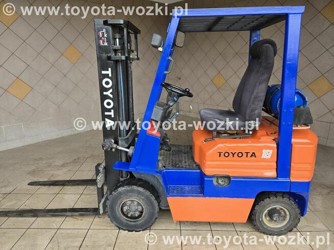 Wózek Widłowy TOYOTA 5FG18 , Wózki Widłowe TOYOTA 5FGF18 wid