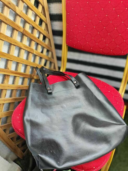Torebka Shopper Czarna Torba