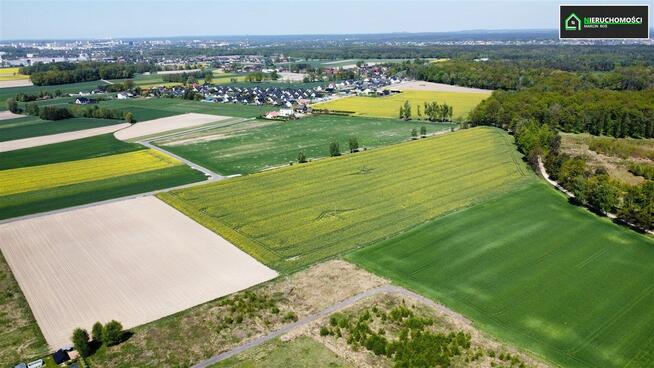 Żory Baranowice, działka z dr.dojazdową i dostępem domediów
