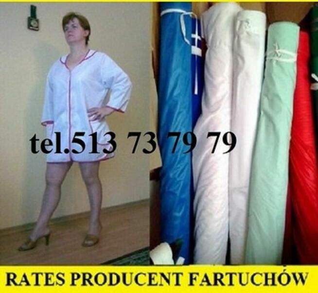 Ubrania piekarskie firmy Rates.pl tel 513737979