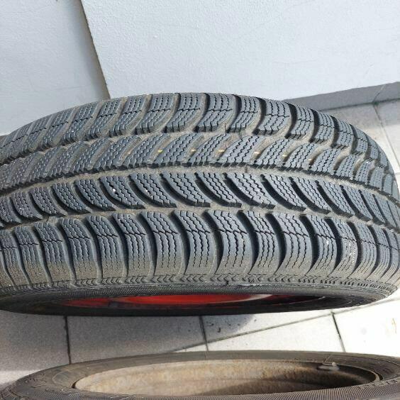 Koła 15 cali stalowe na zimowych oponach 195/65