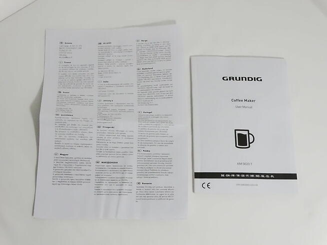 Grundig KM5620T ekspres do kawy z dzbankiem