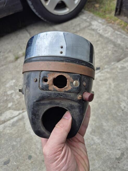 Lampa WSK przód + tył do odratowania PRL oryginał